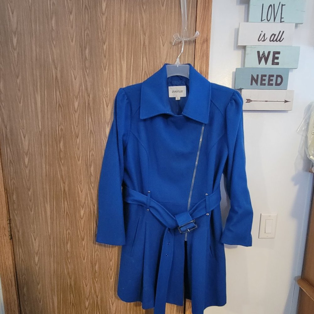 Blue Winter Coat 2 XL